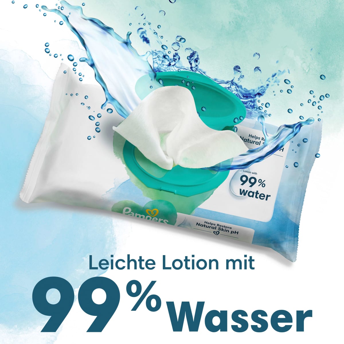 Feuchttücher Harmonie Aqua (6x48 St), 288 St