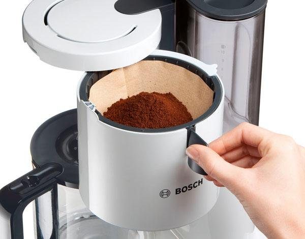 BOSCH Filterkaffeemaschine Styline TKA8011, 1,25l Kaffeekanne, Papierfilter 1x4