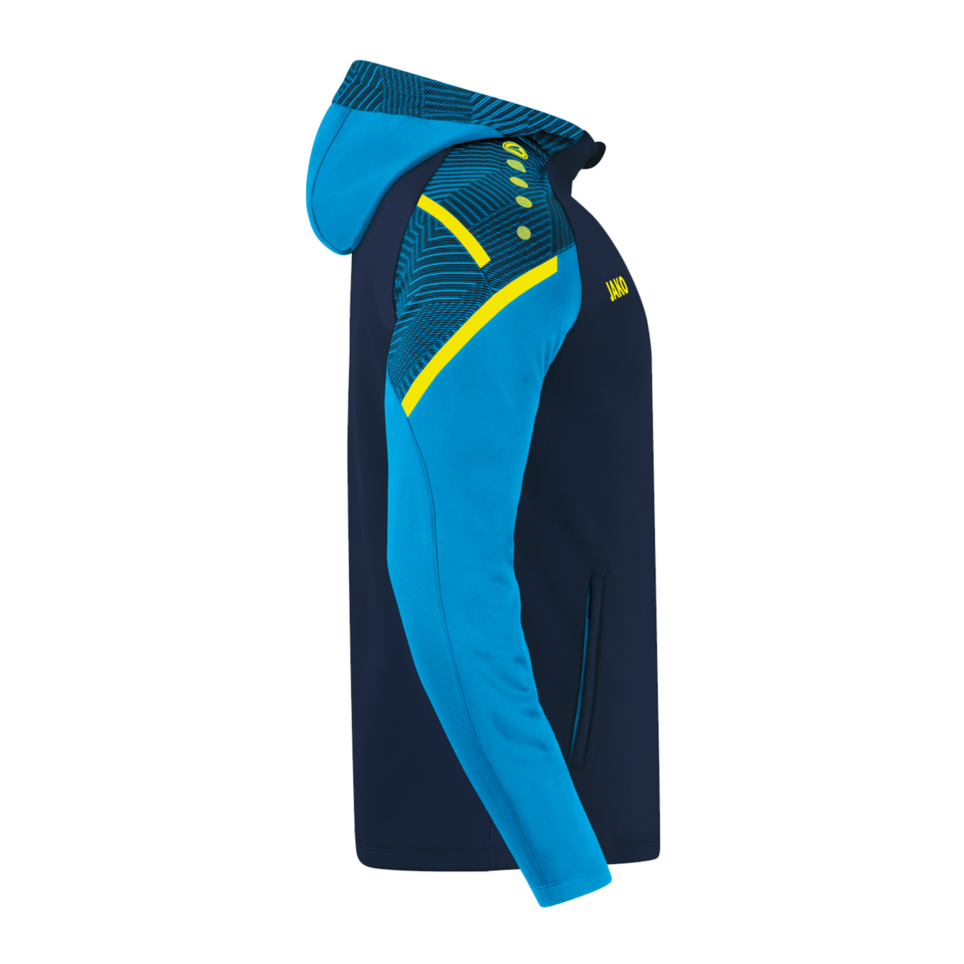 JAKO Performance Kapuzenjacke Blau F908