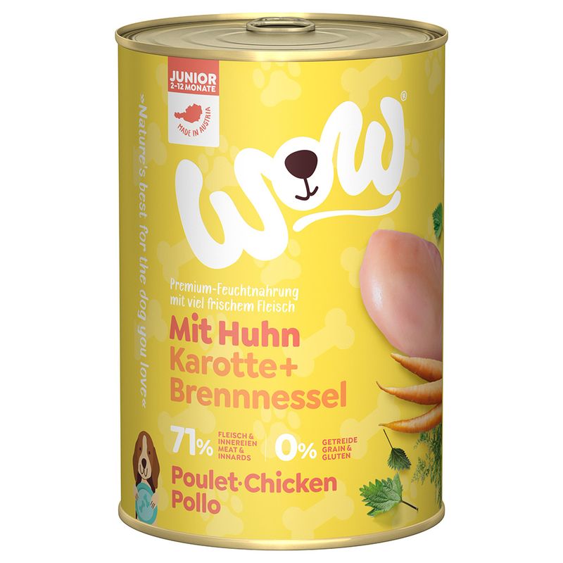 Sparpaket WOW Junior 12 x 400 g