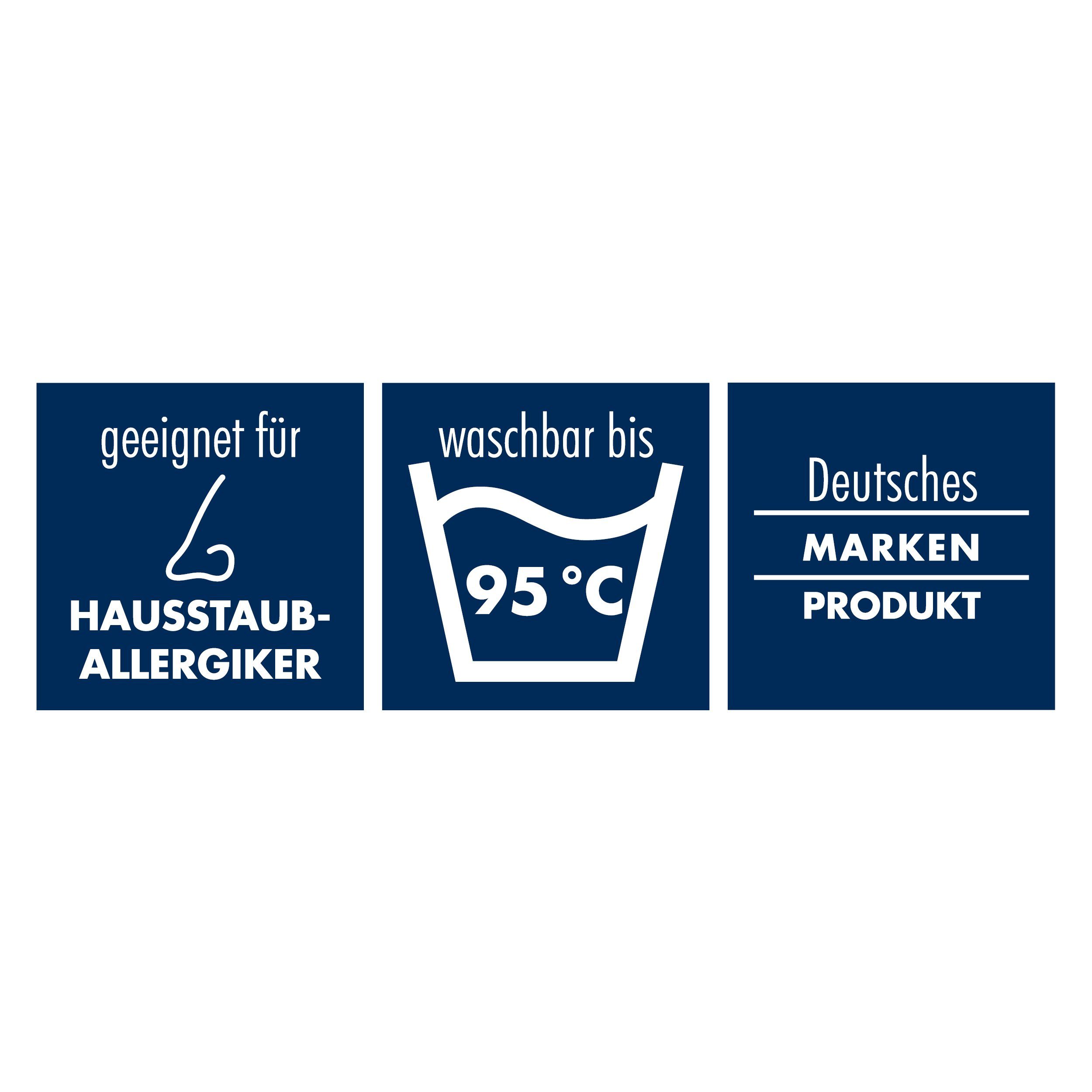 Kinderbettdecke + Microfaserkissen, Irisette Kinder-Bettenset Tommi und Annika, Irisette Sale, Füllung: Markenhohlfaser irisette® Fill - 100% Polyester, kochwaschbar bis 95°C, produziert nach der Kindernorm DIN EN 16779-1