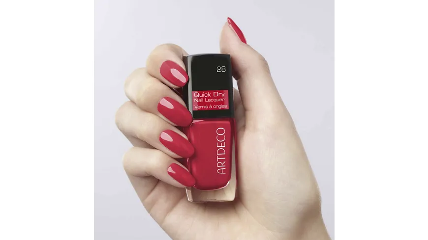ARTDECO Nail Lacquer Quick Dry 10 ml 28 - Cranberry Syrup