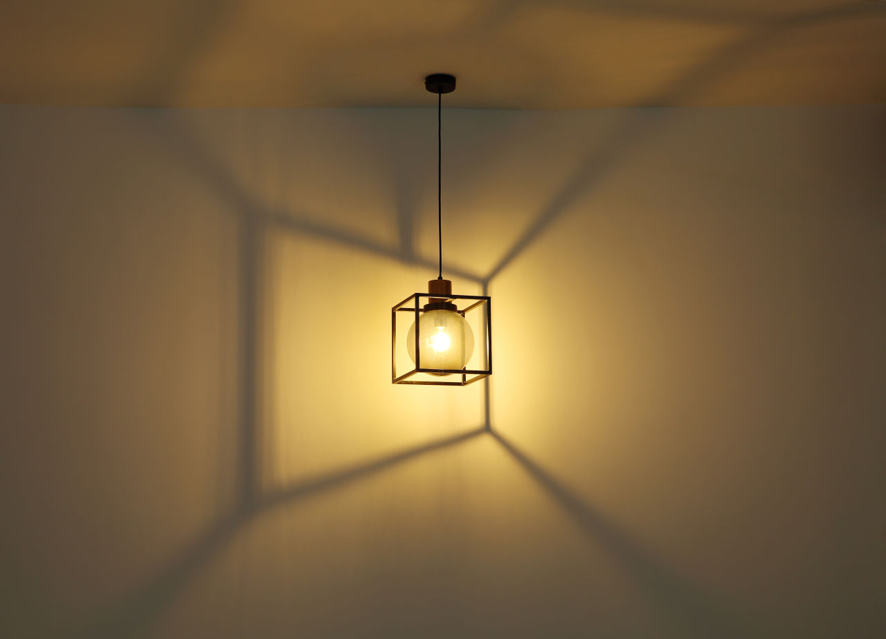 Globo Lighting - HILKO - Hängeleuchte Metall schwarz matt, 1x E27 LED