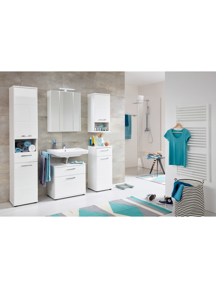 ebuy24 Badschrank Monte Weiß 37 x 34 cm günstig kaufen onesize