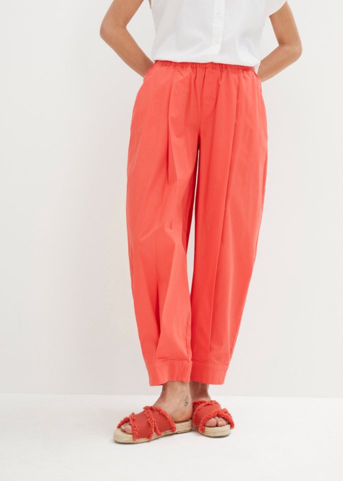 leichte Twillhose, Balloon-Fit