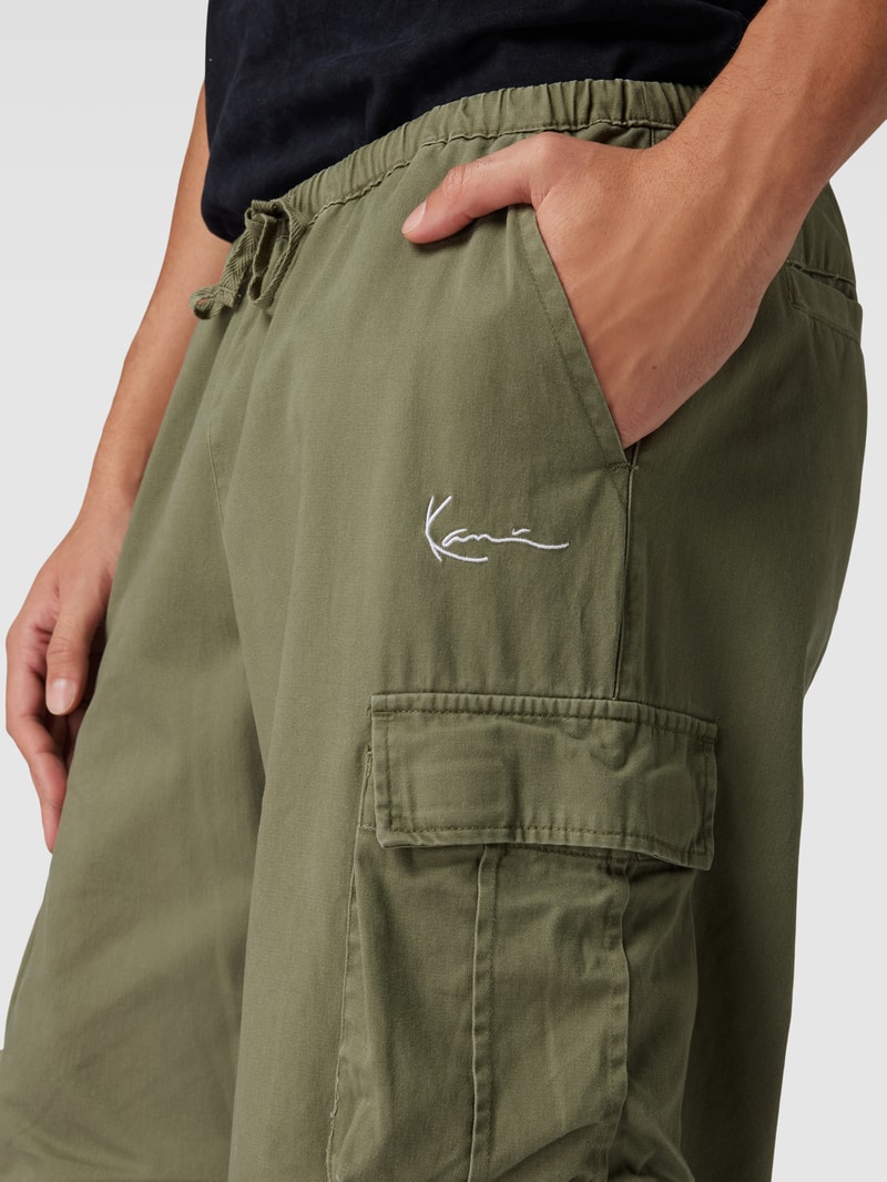 Cargohose mit Tunnelzug in schilf