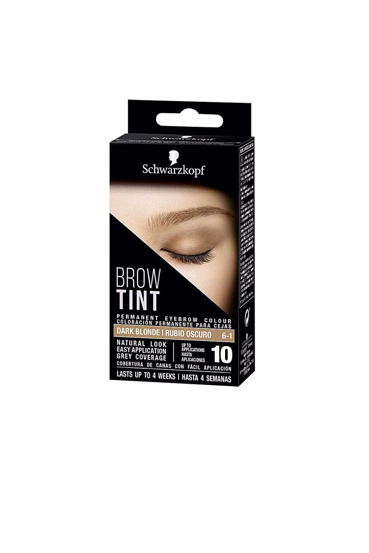 Schwarzkopf  Augenbrauen-Tönung Tinte Cejas #6-1-rubio Oscuro 10 Anwendungen