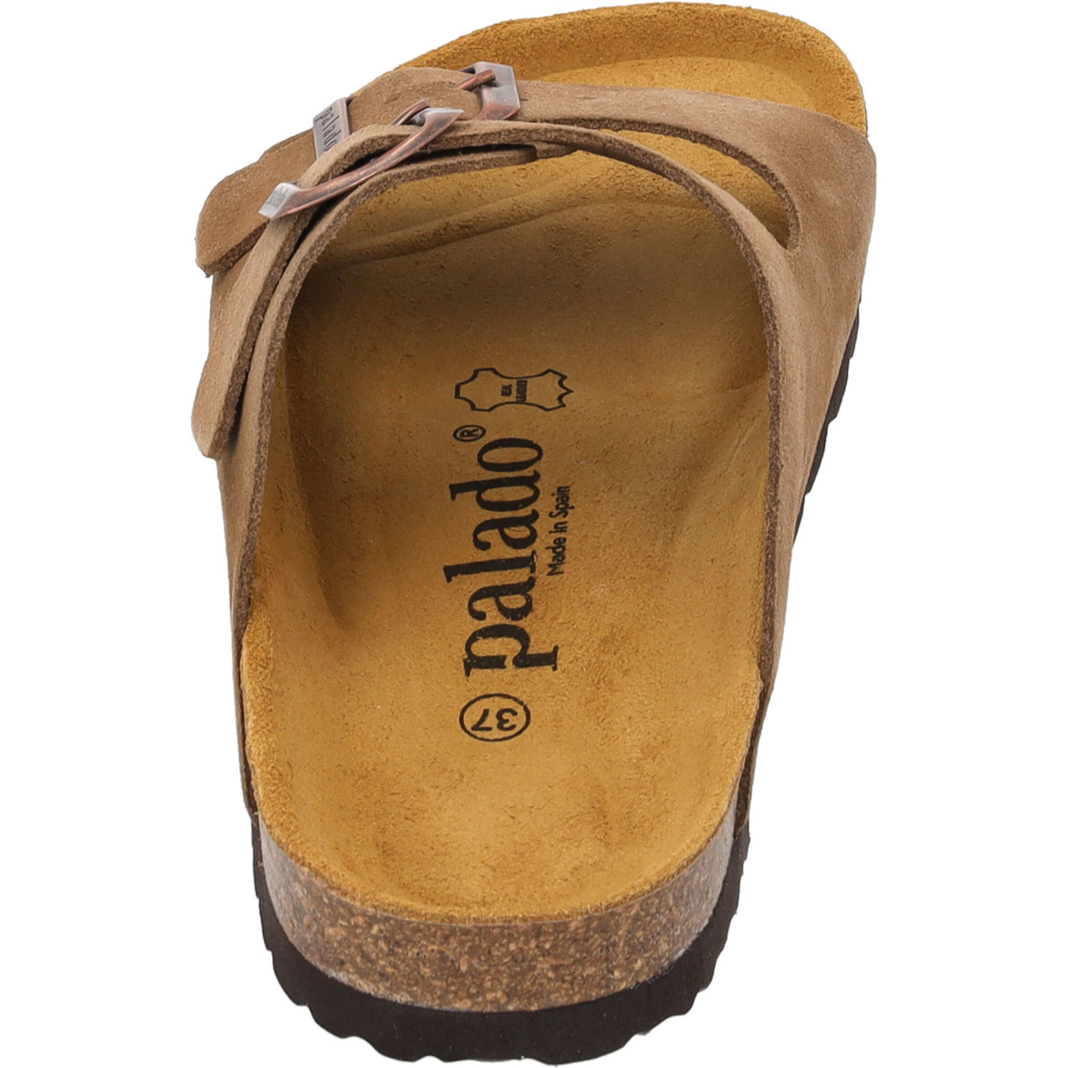 Palado Korfu Premium Leather Herren, Pantoletten, Herren, Hellbraun
