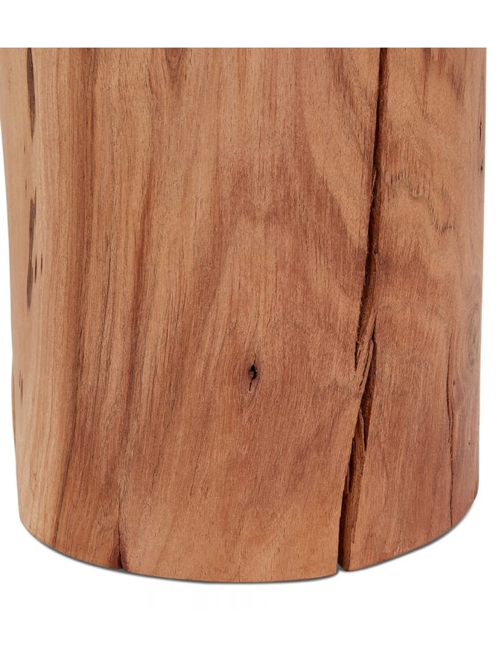 KADIMA DESIGN Baumstammhocker aus massivem Akazienholz | Zeitloser Landhausstil günstig kaufen onesize