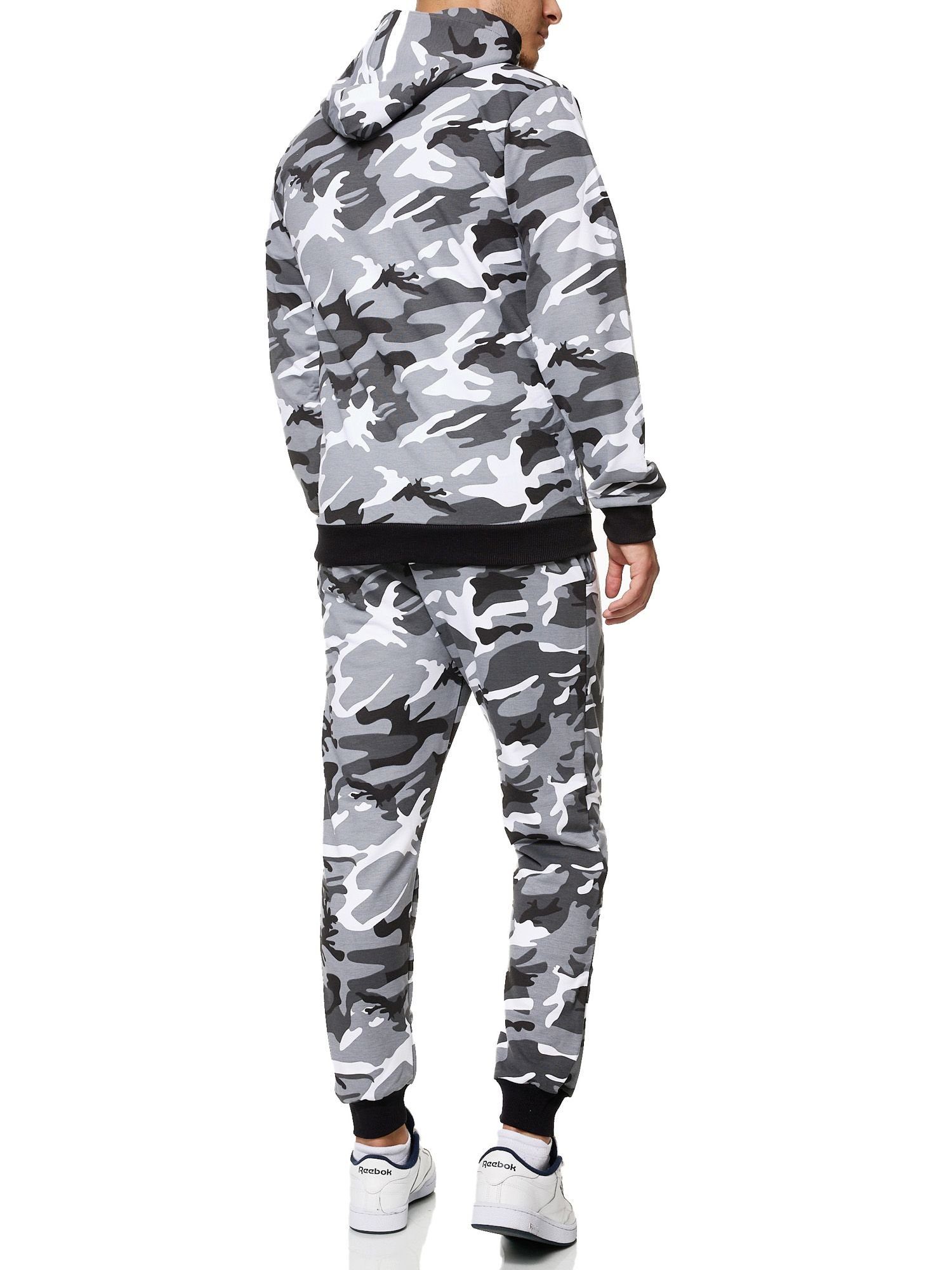 John Kayna Jogginganzug Herren Sportanzug Mike Tyson Jogginganzug Männer Trainingsanzug Box (Sportanzug Jogger Trainingsanzug), Fitness Freizeit Casual