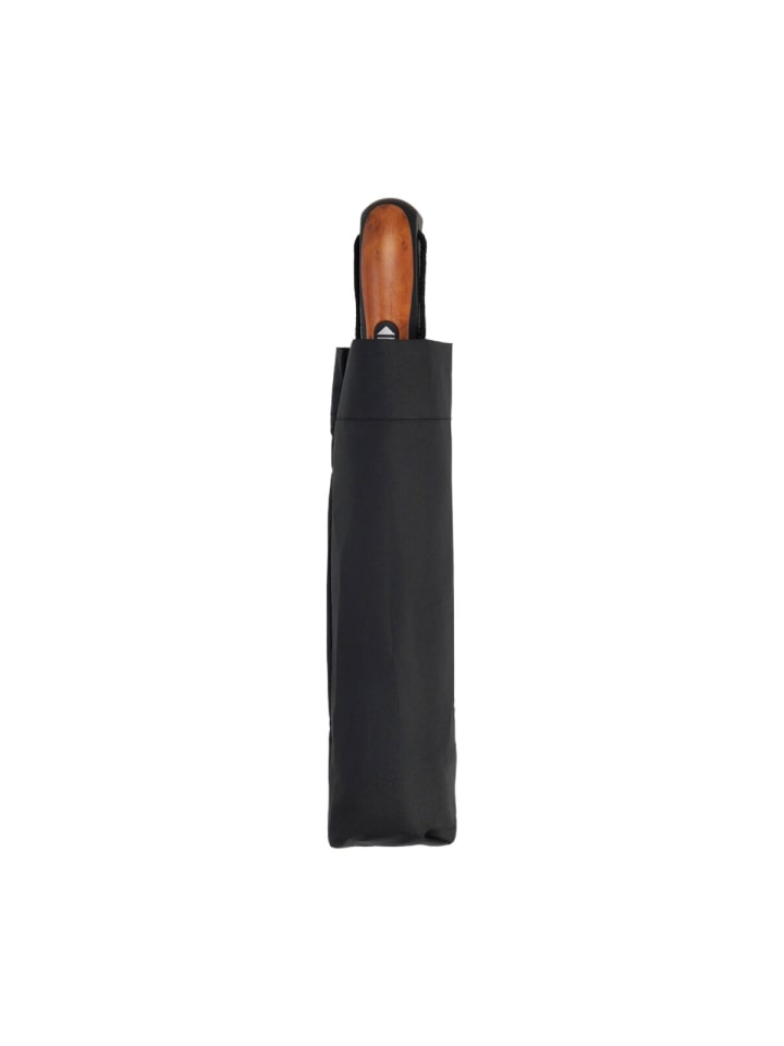 COFI 1453 Luxuriöser Teleskop-Taschenschirm ø123cm Perfekter Schutz mit Stil in Schwarz günstig kaufen 123-131 cm