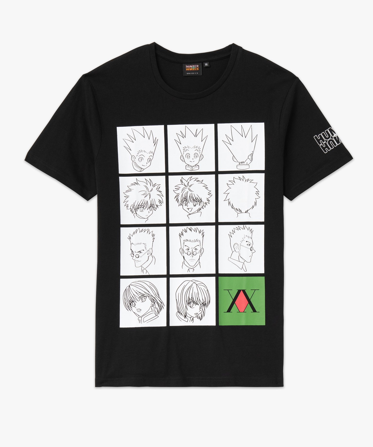 Tee-shirt à manches courtes à motif homme - Hunter x Hunter noir | GEMO