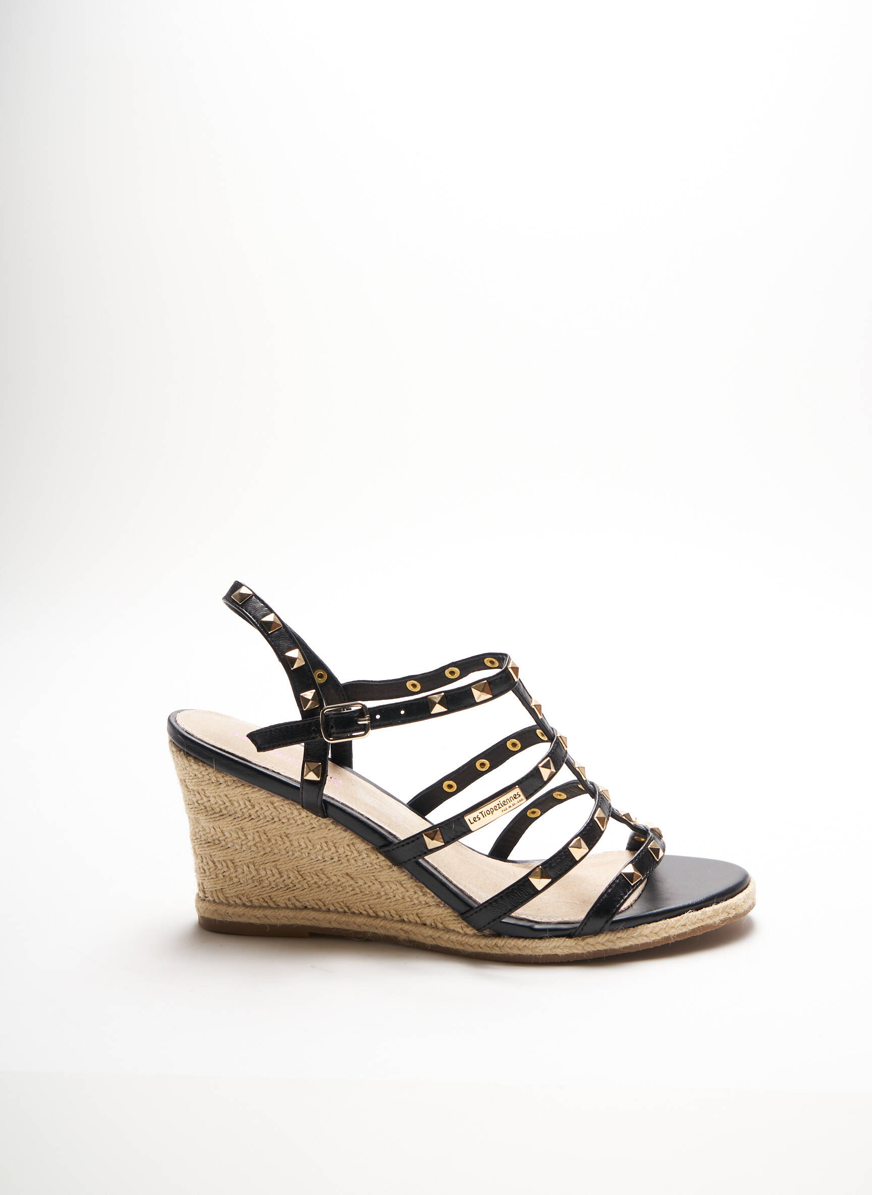 Les Tropeziennes Par M Belarbi Sandales Nu Pieds Femme couleur noir