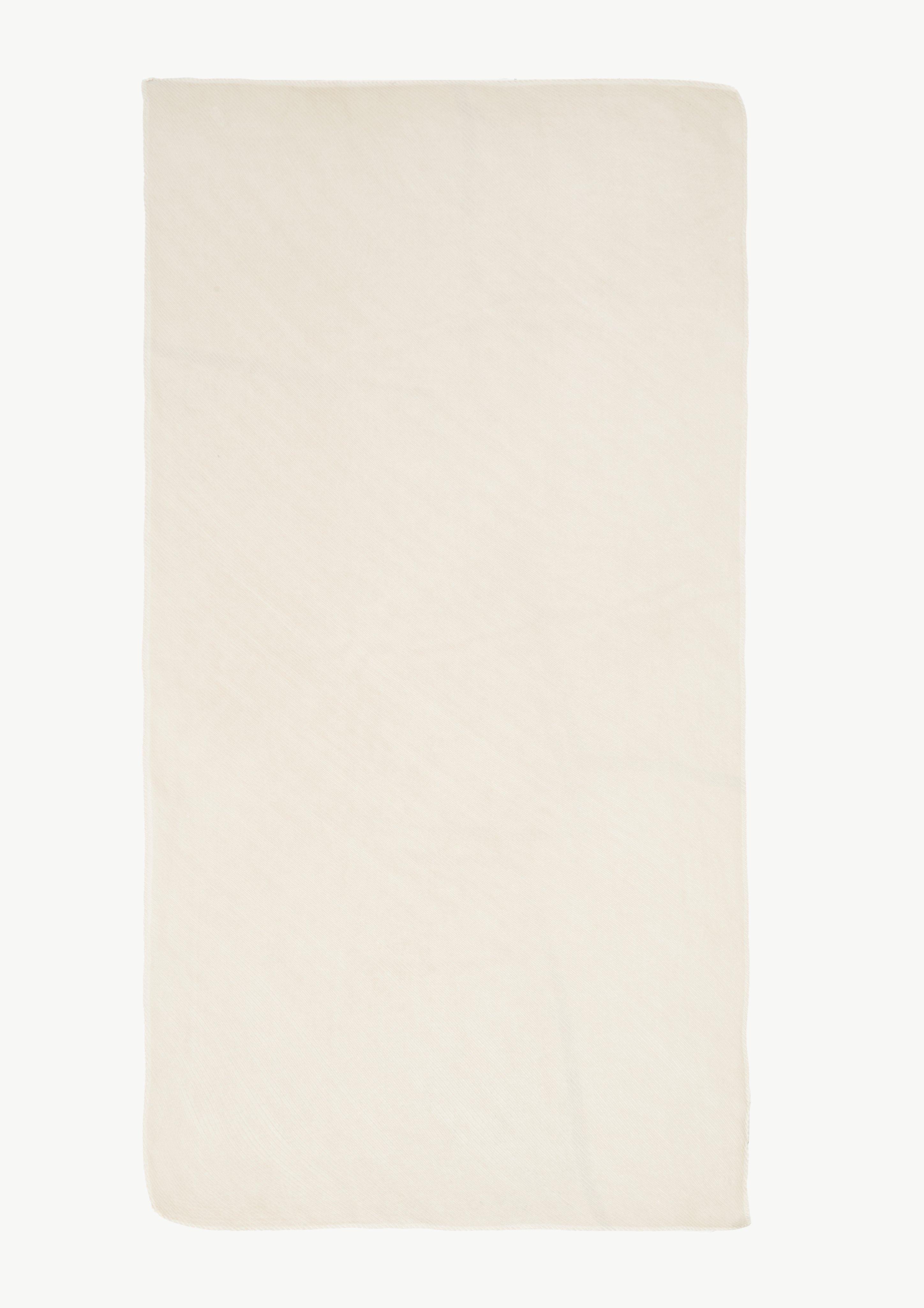 Plissierter Schal - beige