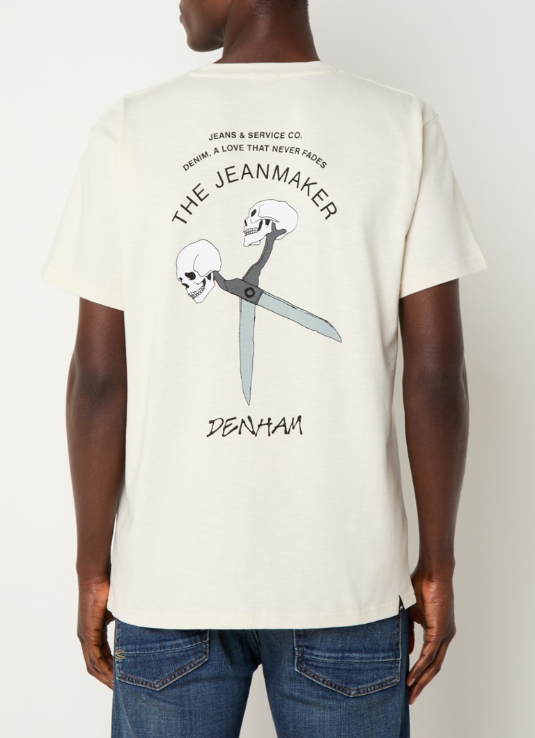 Denham Love Fades T-shirt with logo and back print