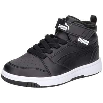 PUMA Rebound V6 Mid WTR AC + PS in schwarz