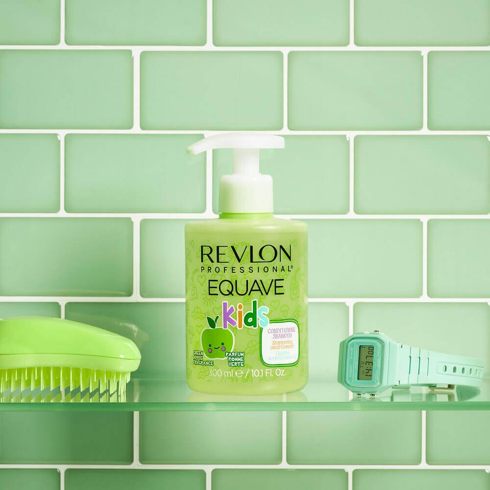 Revlon Equave Kids Conditioning Shampoo Green Apple