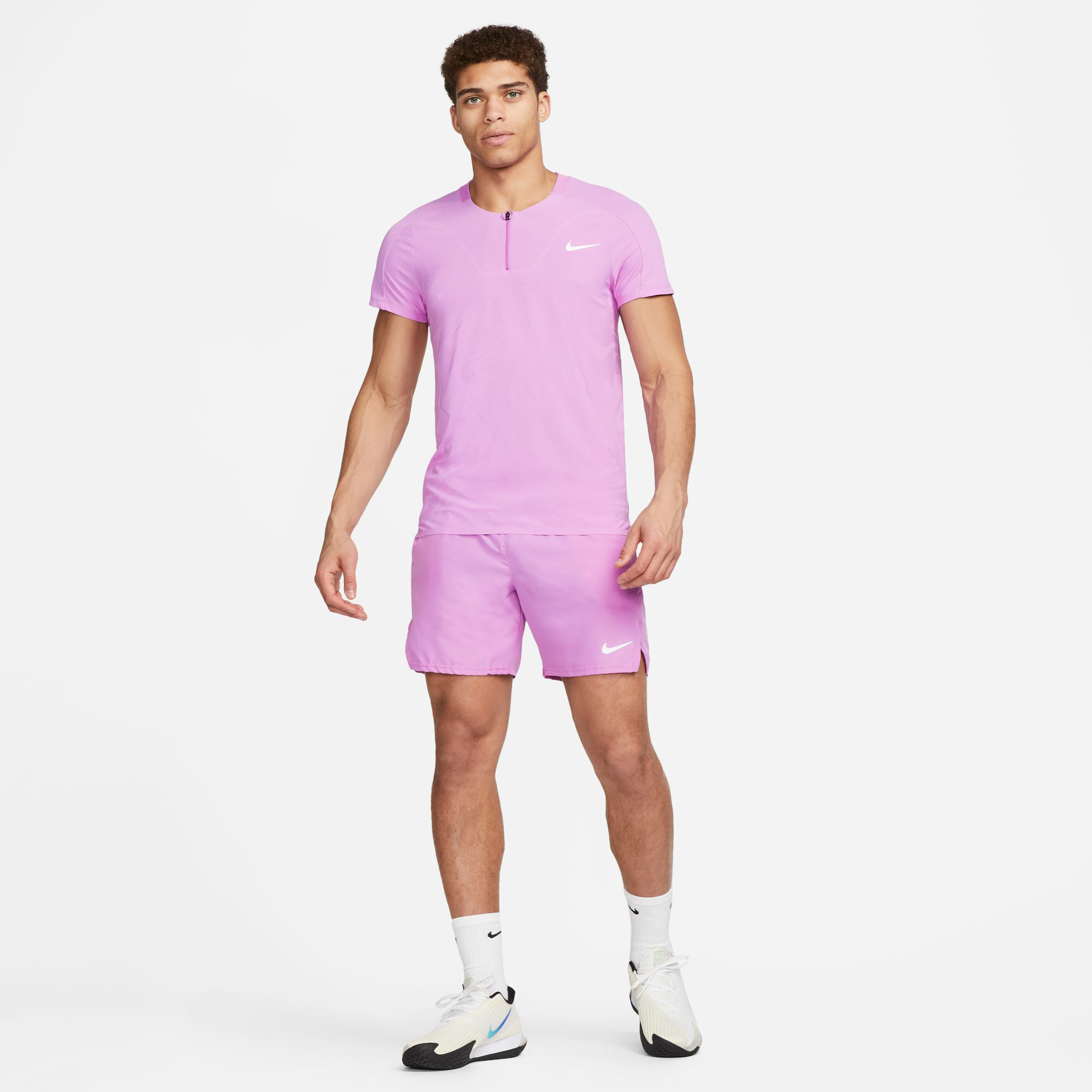 Dri-Fit Court Slam Ultra MB Polo Herren - Lila