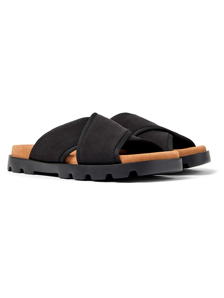 Camper Pantoletten in Schwarz günstig kaufen