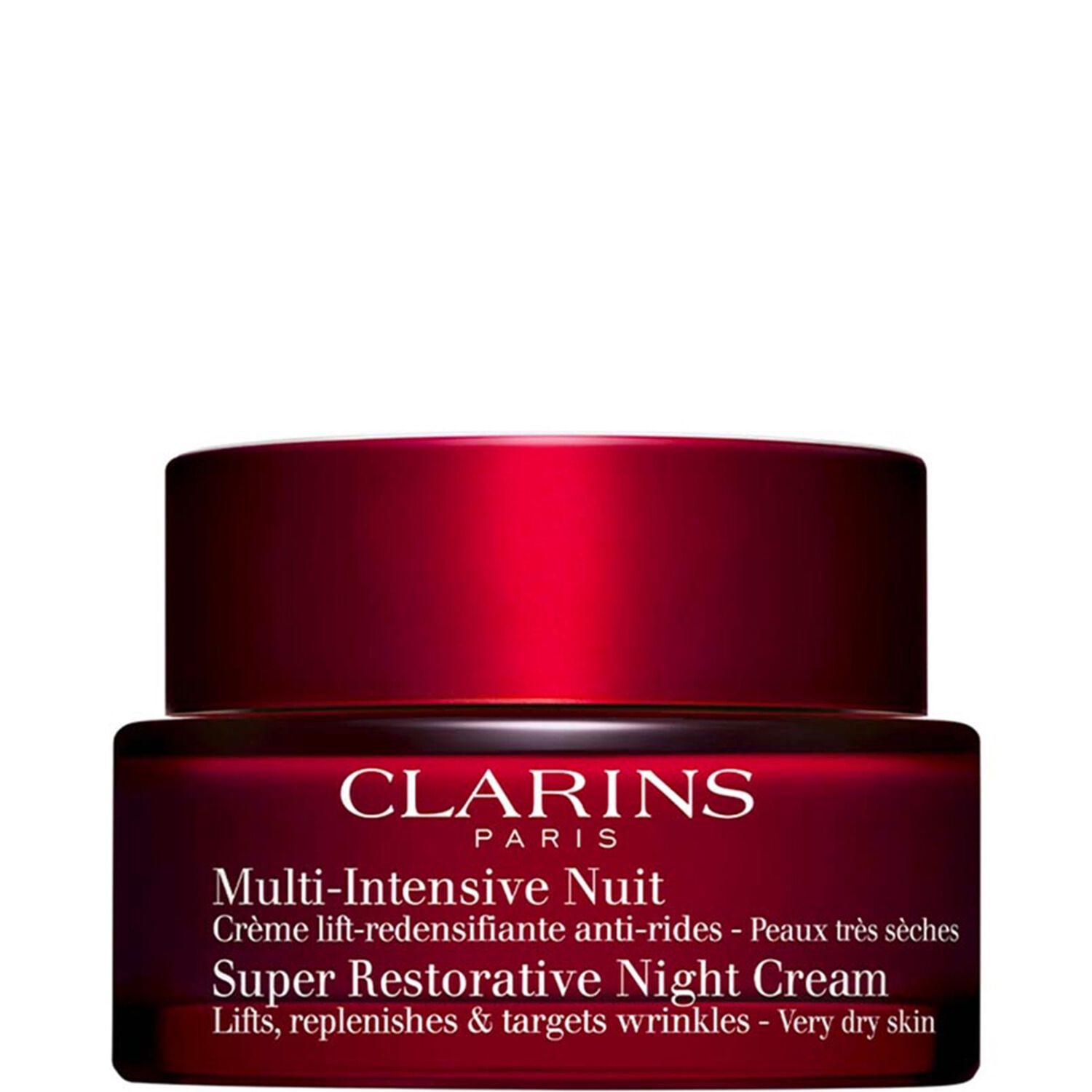 Clarins Multi-Intensive Nuit Crème lift-redensifiante anti-rides - Peaux très sèches 50 ml