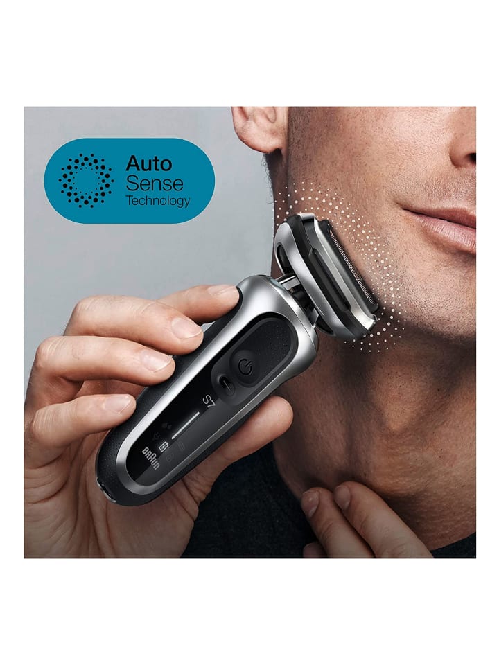 Braun Series 7 71-S7200cc silber Herrenrasierer in Schwarz günstig kaufen onesize