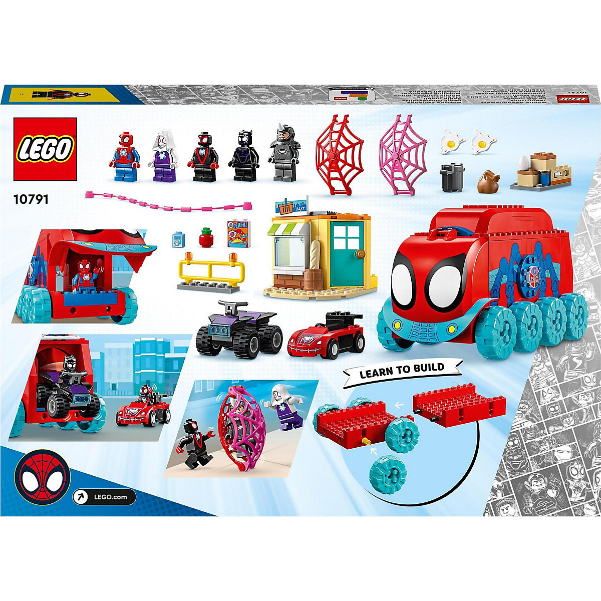 LEGO® Marvel Super Heroes™ 10791 Spideys Team-Truck