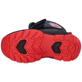 Spiderman Klett Boots in schwarz