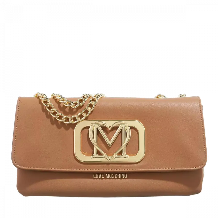 Love Moschino - Love Moschino Shoulder Bags Textil Cognac - braun