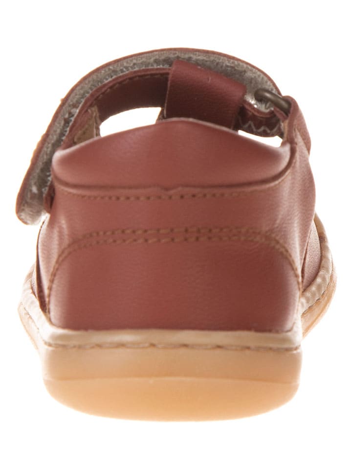 El Naturalista Leder-Ballerinas in Hellbraun günstig kaufen