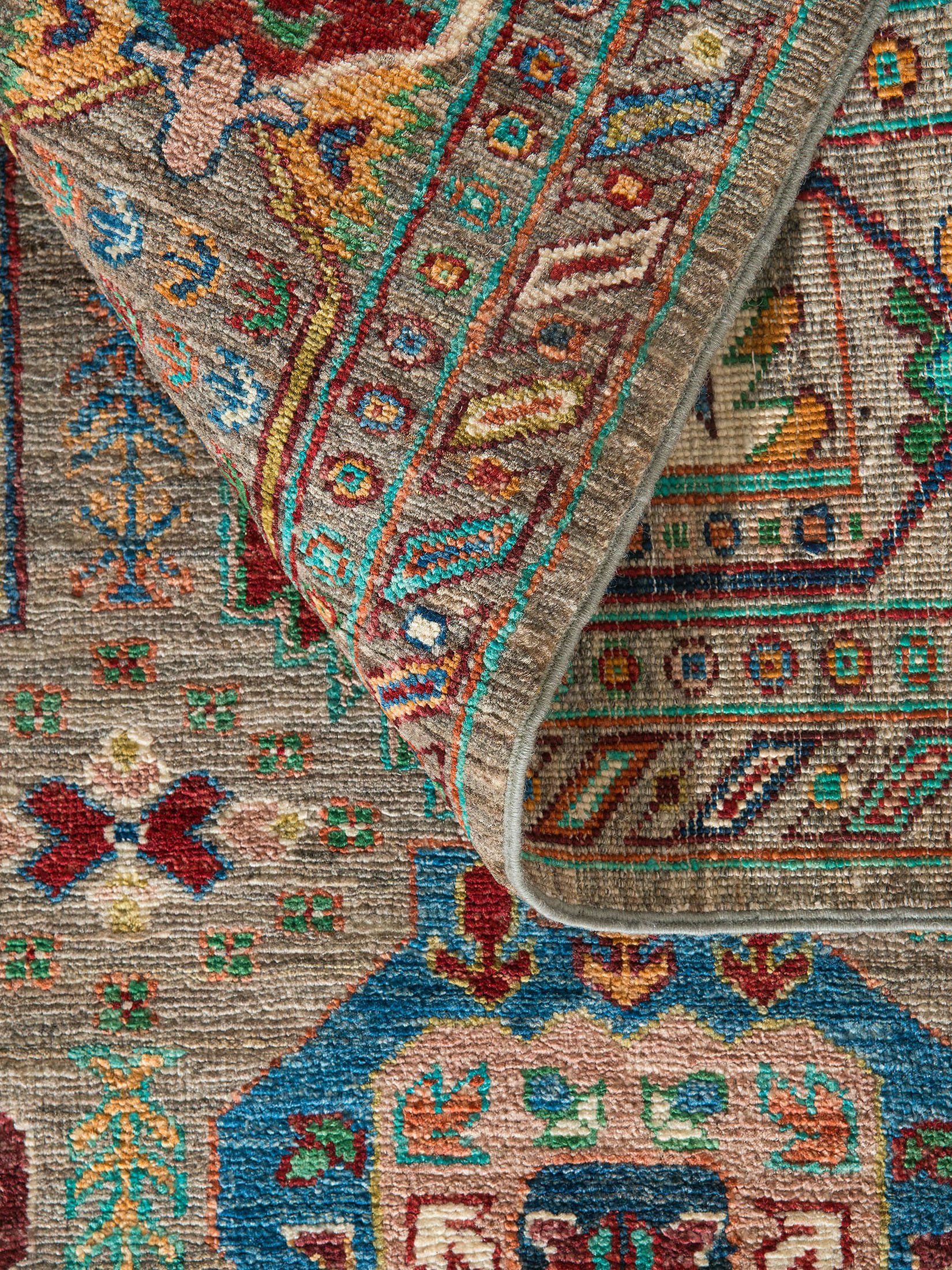 Kazak Ghazni ca. 171 x 238 cm, Unikat / Einzelstück