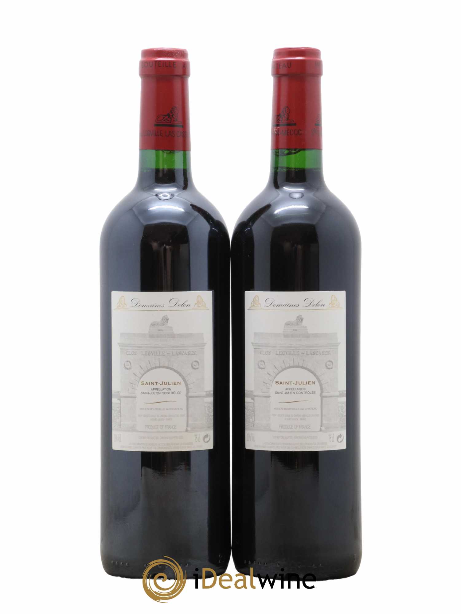 Château Léoville Las Cases 2ème Grand Cru Classé  2005 - Lot de 2 Bouteilles