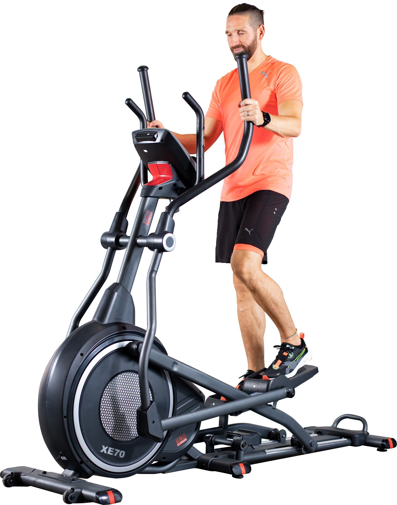 U.N.O. FITNESS Ellipsentrainer-Ergometer XE 70