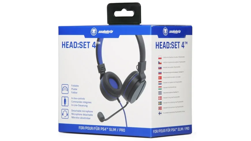 snakebyte PS4 Head:Set 4