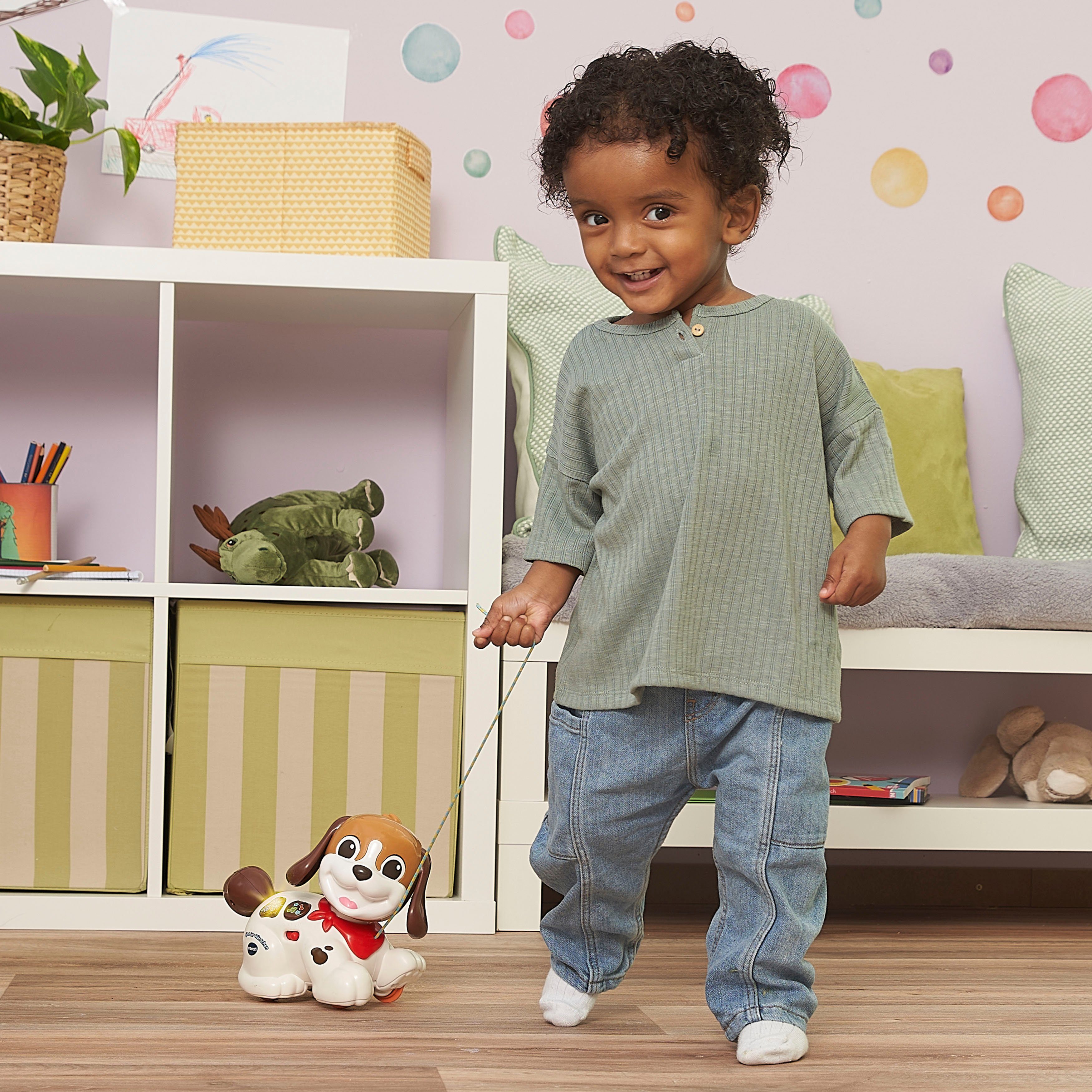 Vtech® Lernspielzeug Vtech Baby, Spazier-Hündchen, mit Sound