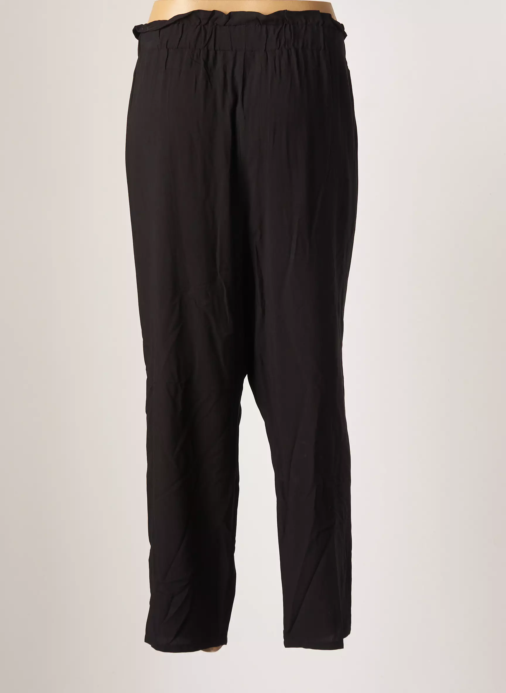 Lcdn Pantalons Droits Femme couleur noir