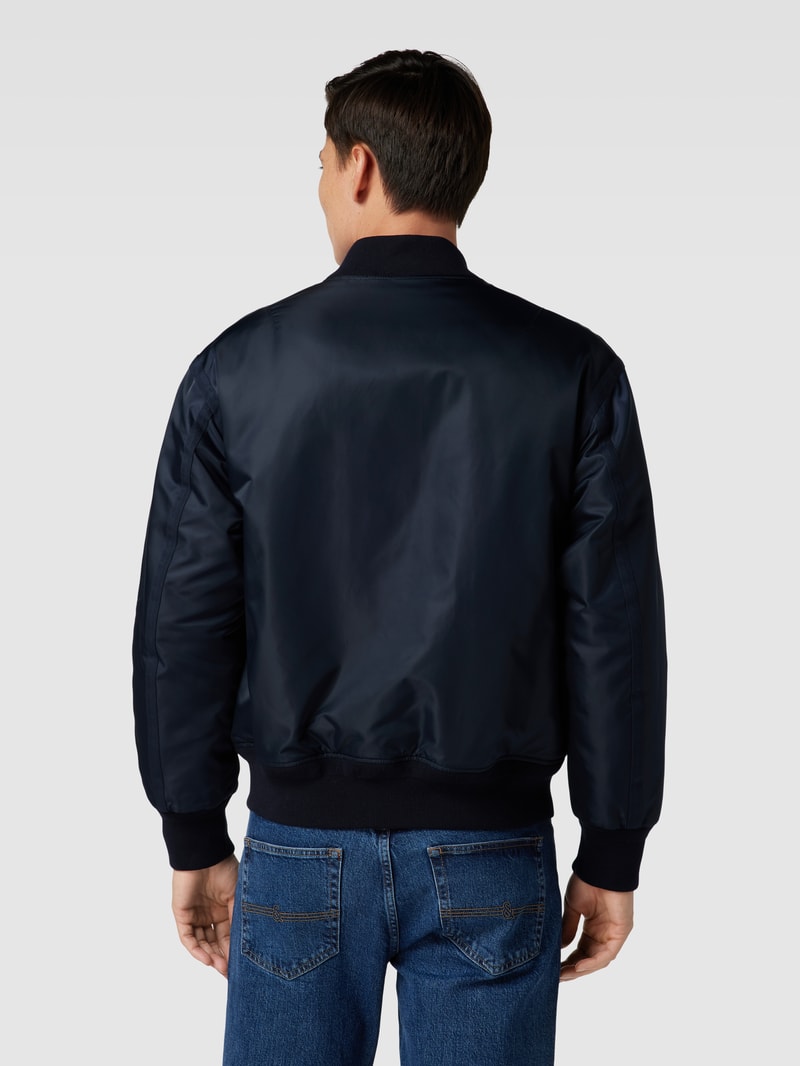 Bomberjacke mit Stehkragen Modell 'Chevignon' in marineblau