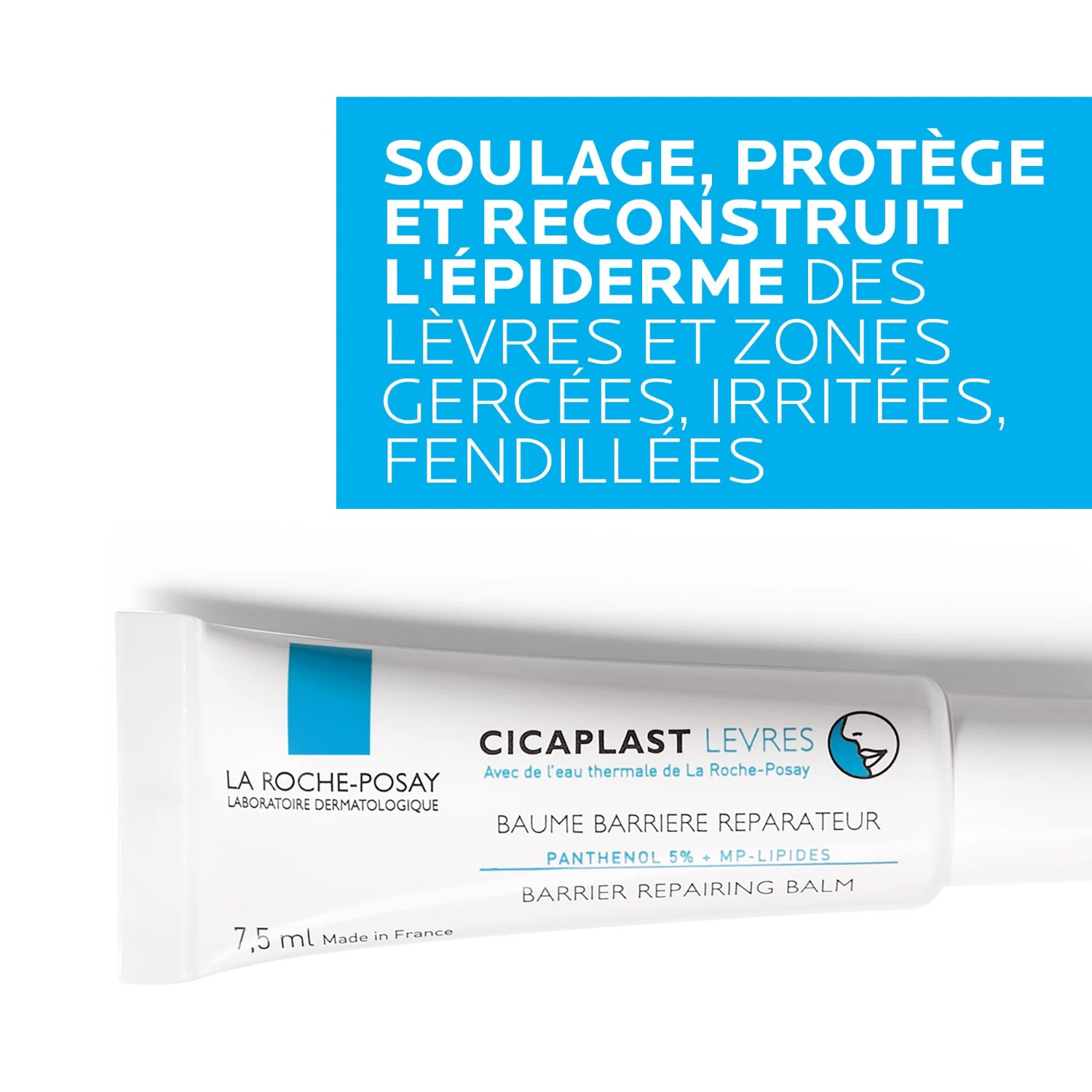 Balsam de buze reparator La Roche-Posay Cicaplast 7,5 ml