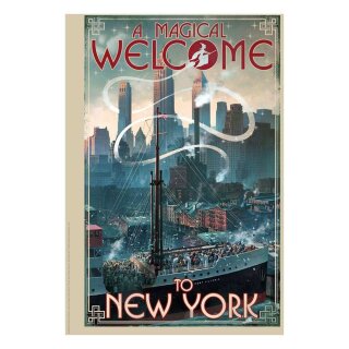 Phantastische Tierwesen Kunstdruck New York (Limited Edition)