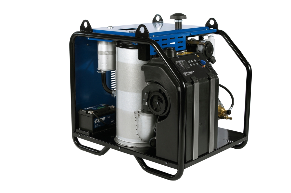 Nettoyeur haute pression à eau chaude Nilfisk 106239635 MH 7P-220/1300 DE, 220 bars, diesel