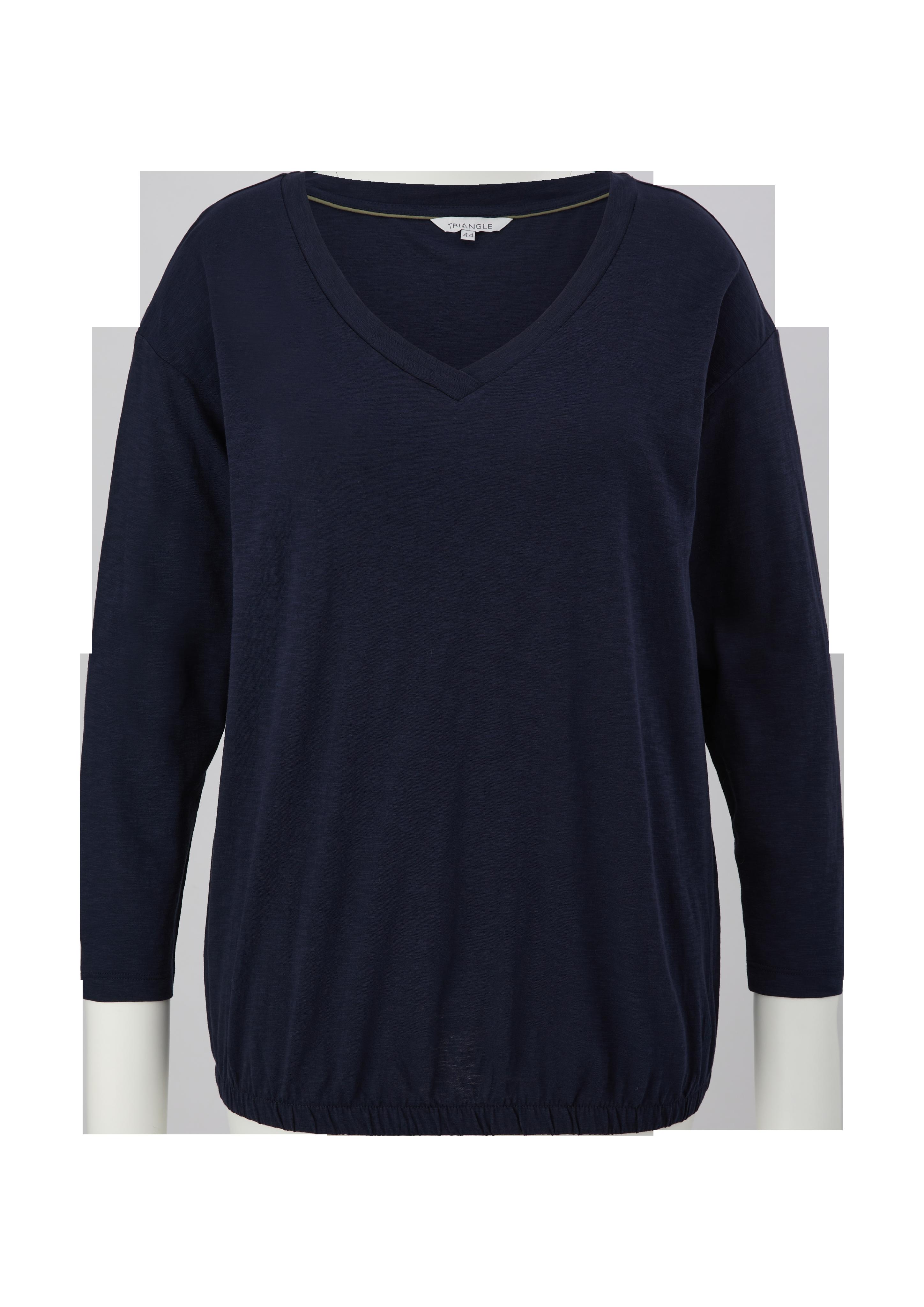 Longsleeve mit Gummizug im Saum  2135939-5959