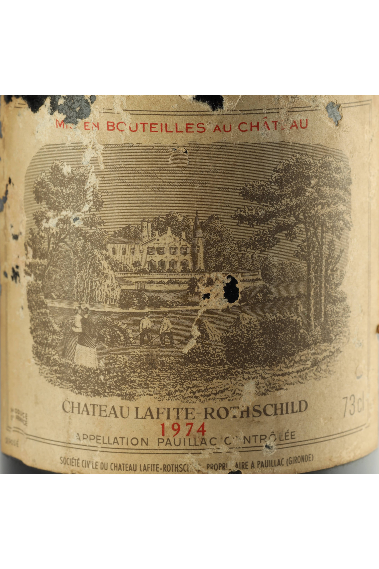 Château Lafite Rothschild 1974, Pauillac