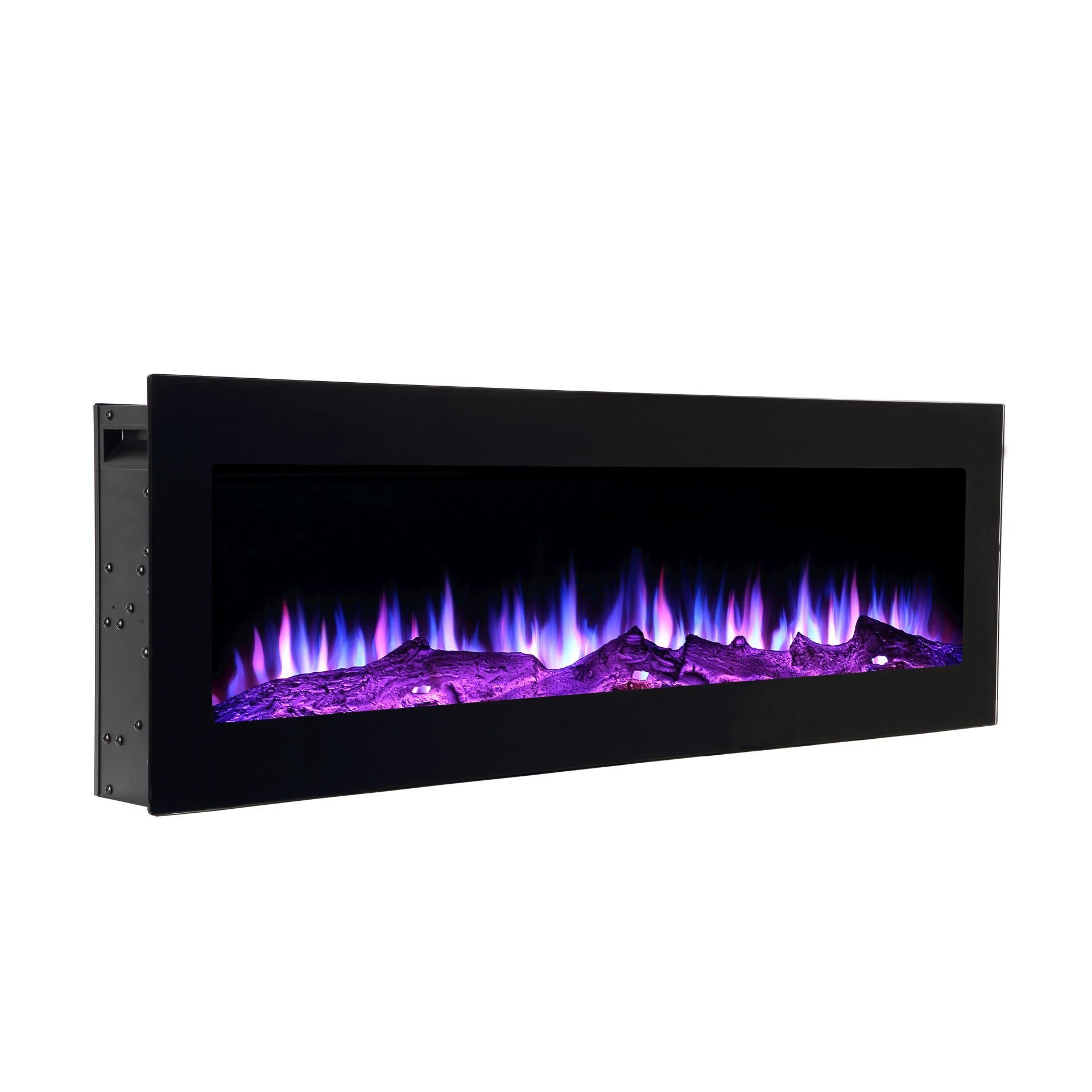 El Fuego Elektrokamin Wandkamin Elektrokamin Kamin Einbaukamin MERAN/Bozen El Fuego, Sicherheitsglas