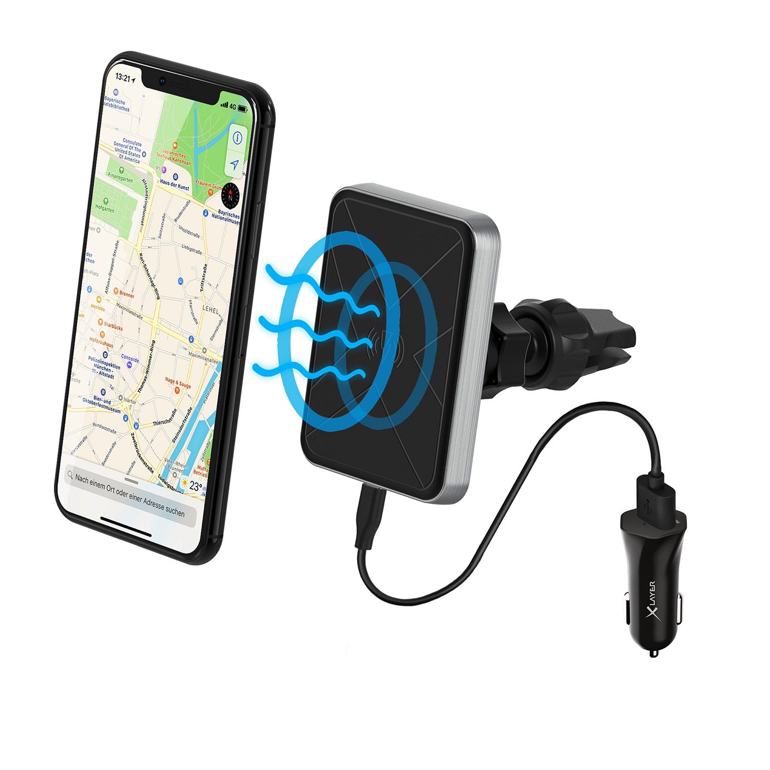 XLayer magfix KFZ Wireless Charging
