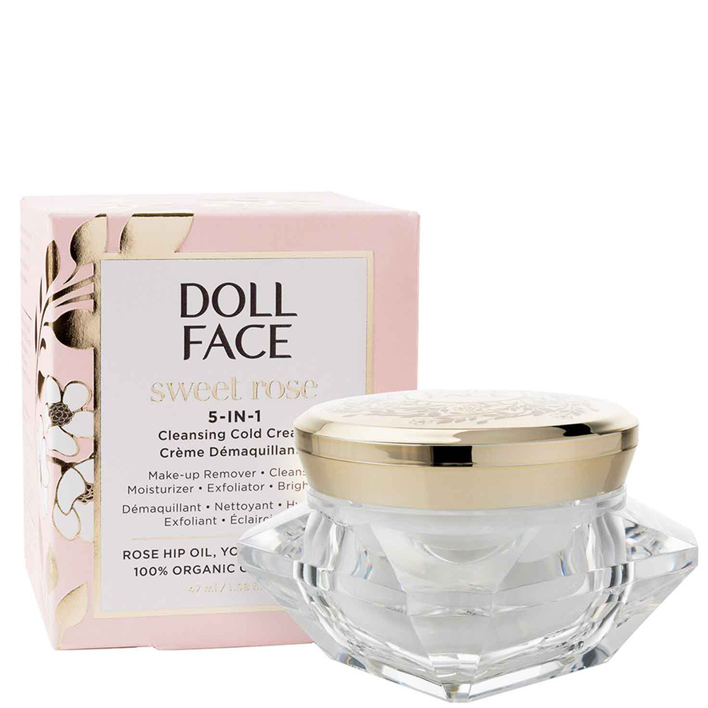 doll face Sweet Rose 5-in-1 Cleansing Cold Cream Cleansing Cream