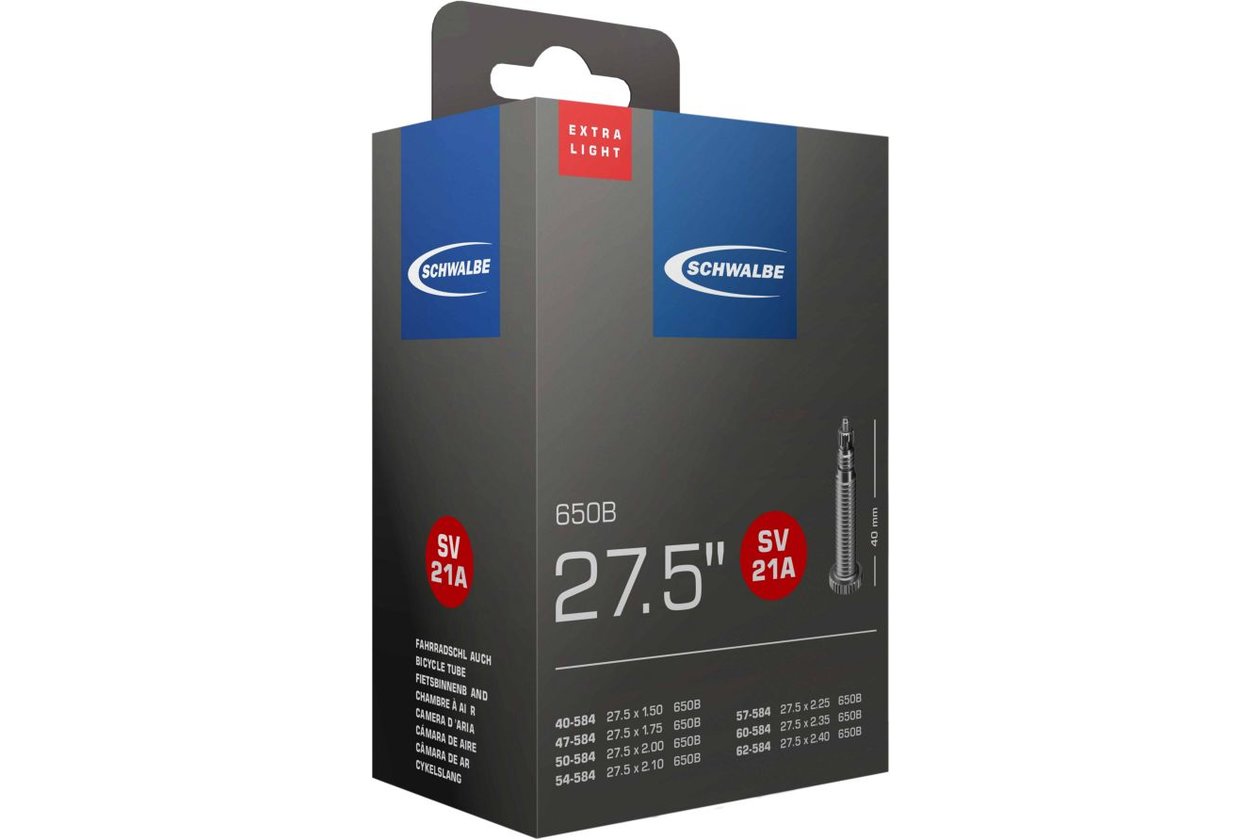 Schwalbe SV21A Extra Light Schlauch 27,5 Zoll - 40 mm