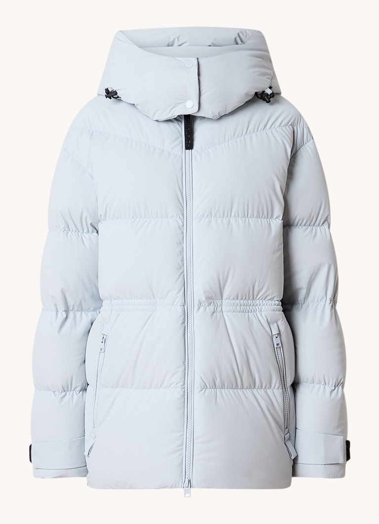Woolrich Matt quilted jacket with down padding and removable hood