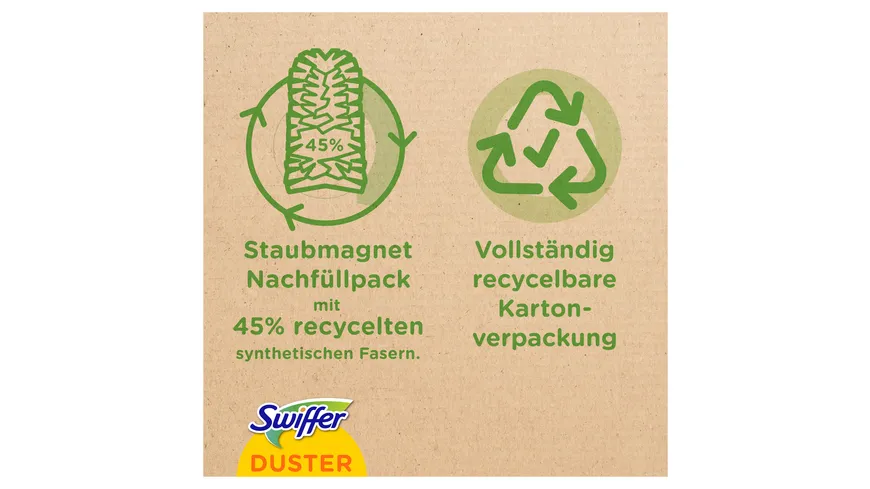 Swiffer Staubmagnet Starterset (Griff + 3 Tücher)