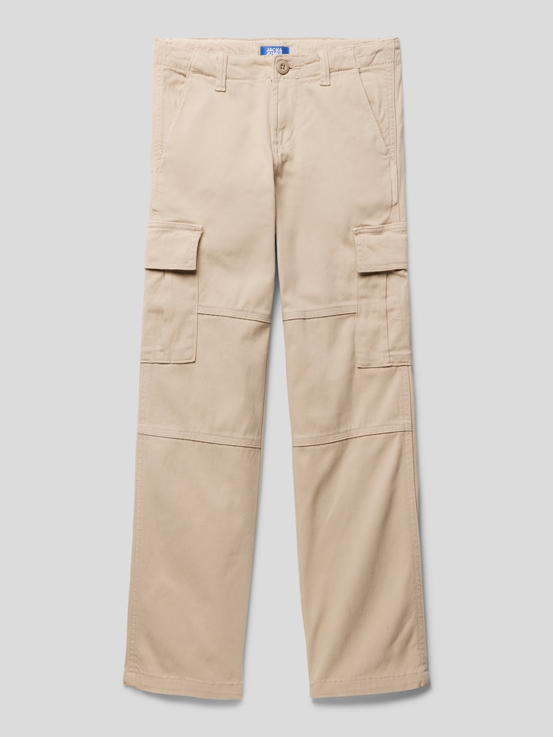 Cargohose mit aufgesetzten Taschen Modell 'HARLOW' in sand