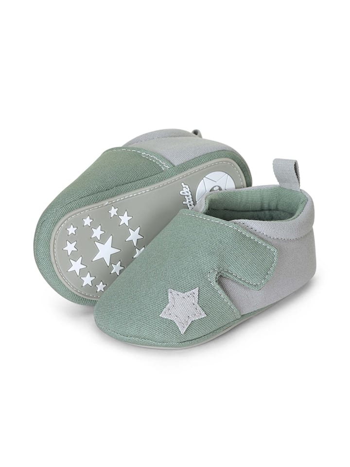 Sterntaler Krabbelschuhe in grün günstig kaufen 16