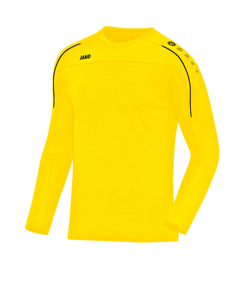 Jako Classico Sweatshirt Gelb Schwarz F03